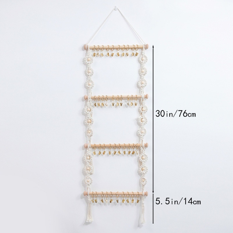 Мрежа за съхранение на кукли в ъгъла, триъгълна люлка, хамак, мрежа с джоб, ръчно тъкано памучно въже, декорация за стената