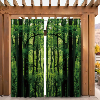 2 tk tehase otsekaubandusest piiriüleselt mitmevärviliste maastikuliste väliskardinate jaoks, kerge luksuslik tuul elutuppa, magamistuppa