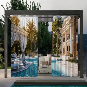 2 tk tehase otsekaubandusest piiriüleselt mitmevärviliste maastikuliste väliskardinate jaoks, kerge luksuslik tuul elutuppa, magamistuppa