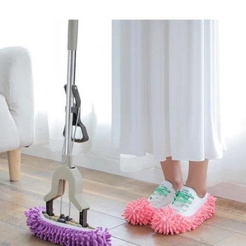 „Chenille Lazy Mop Mop“ batų užvalkalas, švarus grindų nuimamas šlepečių užvalkalas, nutildytų šlepečių užvalkalas, didmeninė prekyba