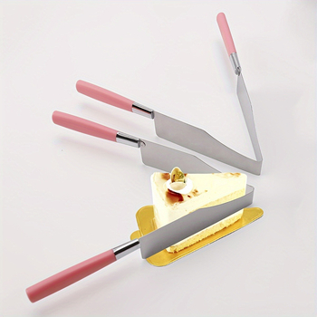 Gamyklos sandėlyje Nerūdijančio plieno torto skirtuvas Trikampis torto perkėlėjas Torto kirpimo mašina Torto daliklis