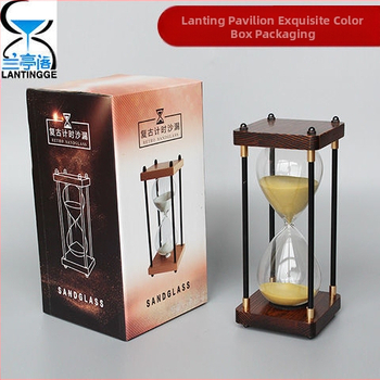 Retro smėlio laikrodis 30 minučių laiko skaičiavimo stiklinis svetainės dekoravimas kūrybingas namų dekoravimas aukštos klasės dovana mylėtojo gimtadienio dovana