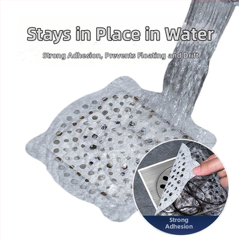 Pastă de sifon pentru podea, de unică folosință, autoadezivă, cu cuvântul câmp, anti-colmatare, rezistentă la insecte, pentru baie, filtru de chiuvetă de bucătărie