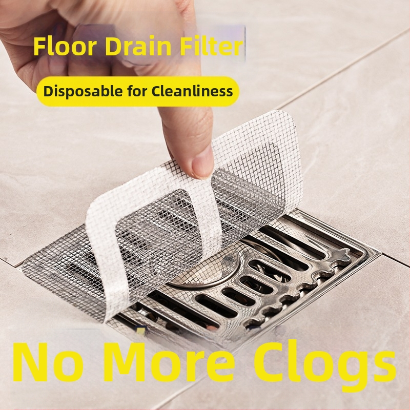 Pastă de sifon pentru podea, de unică folosință, autoadezivă, cu cuvântul câmp, anti-colmatare, rezistentă la insecte, pentru baie, filtru de chiuvetă de bucătărie