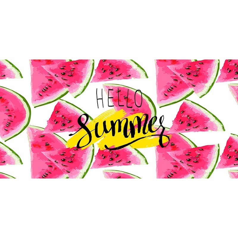 2022 m. vasaros naujas arbūzo margintas paplūdimio rankšluostis, mikropluošto, didelio dydžio pajūrio šventinis skara, pikniko kilimėlis