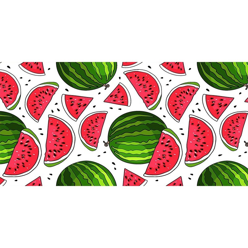 2022 m. vasaros naujas arbūzo margintas paplūdimio rankšluostis, mikropluošto, didelio dydžio pajūrio šventinis skara, pikniko kilimėlis