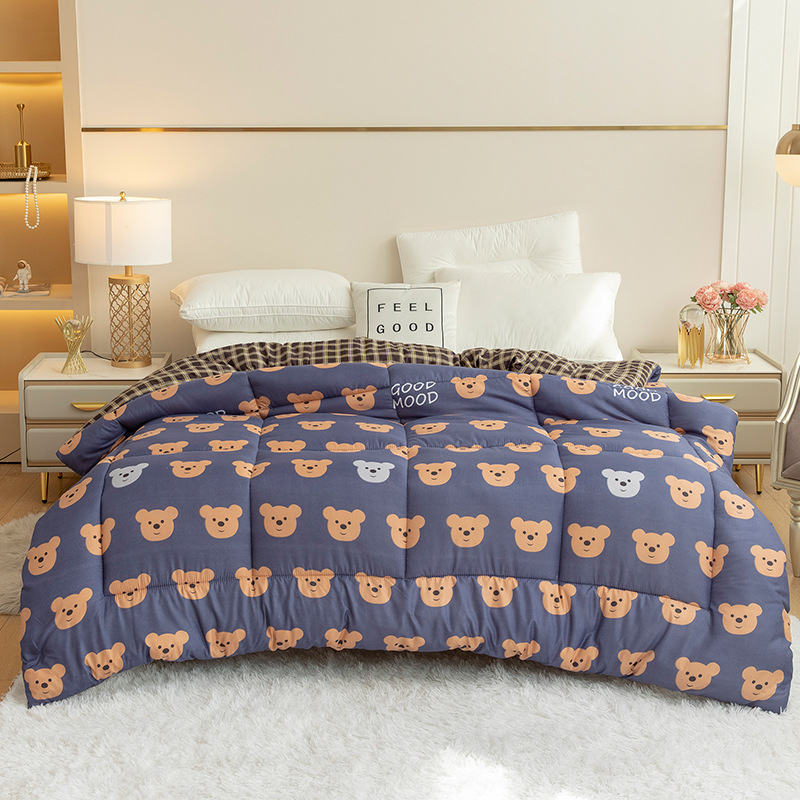 Didmeninė prekyba viešbučio žieminiu sutirštintu pavasario ir rudens antklode, žieminiu antklode, medvilniniu antklodės šerdies dovanų antklode, studentų bendrabučio antklode