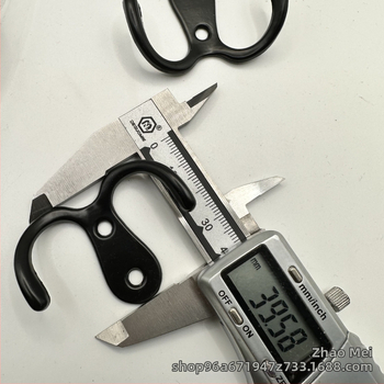 Трансгранични 10 цинкови сплави закачалки за палта, костюм с винтове, антична черна двойна закачка за палта, бронзова закачка за палта с двойна кука