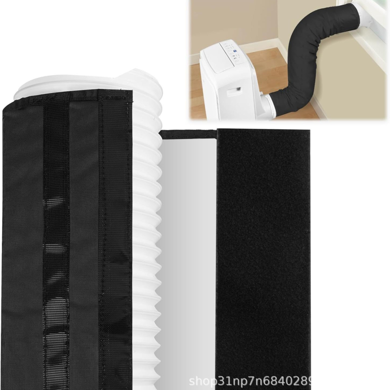 „Amazon“ karšto išpardavimo oro kondicionavimo žarnos dangtelis, žarnos apsauginis dangtelis, dulkių dangtelis, žarnos išmetimo vamzdžio šilumos izoliacijos dangtelis