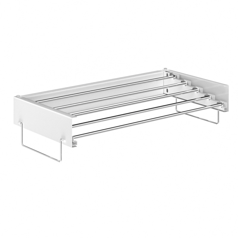 Piiriülene eksklusiivne peidetud riidepuu vannitoa käterätikuivati multifunktsionaalne kokkupandav riidepuu vannitoa ripatskuivatamine