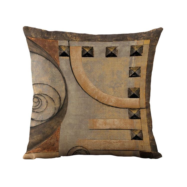 Tehase otsemüük Retro moodne linane diivanipadi Põhjamaade autopadjakate Geomeetriline abstraktne piiriülene kuummüügimudel