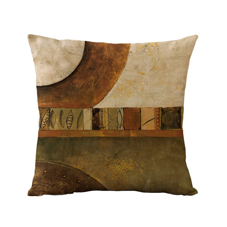 Tehase otsemüük Retro moodne linane diivanipadi Põhjamaade autopadjakate Geomeetriline abstraktne piiriülene kuummüügimudel