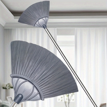 Vėduoklės formos voratinklio šluota, aukštų sienų, lubų, lubų kampų plyšių dulkių šalinimo įrankis