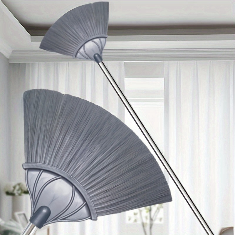 Vėduoklės formos voratinklio šluota, aukštų sienų, lubų, lubų kampų plyšių dulkių šalinimo įrankis