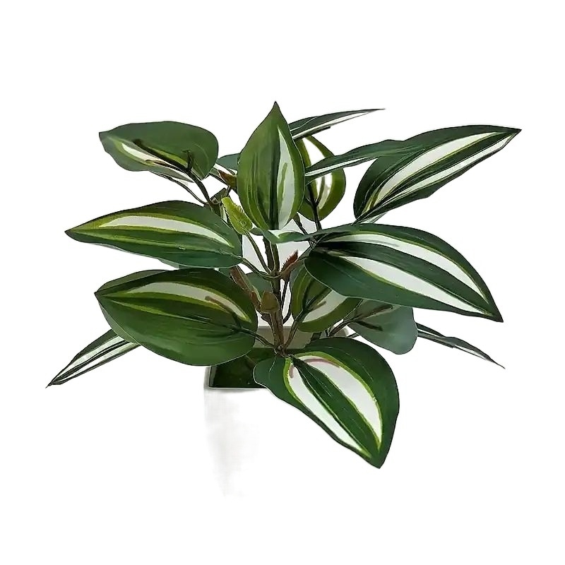 Széllevél cserepes növények, skandináv művirág cserepes növények, nappali dekoráció, éttermi asztaldekoráció