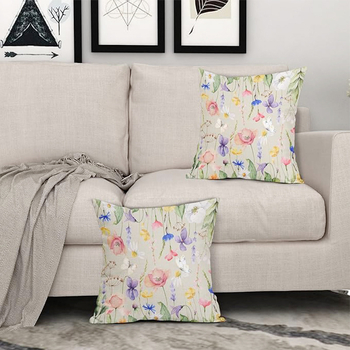 2024 Amazoni akvarellprindiga koomiksi ainulaadne trükiseeria padjapüür kodudiivani istmepadja padi