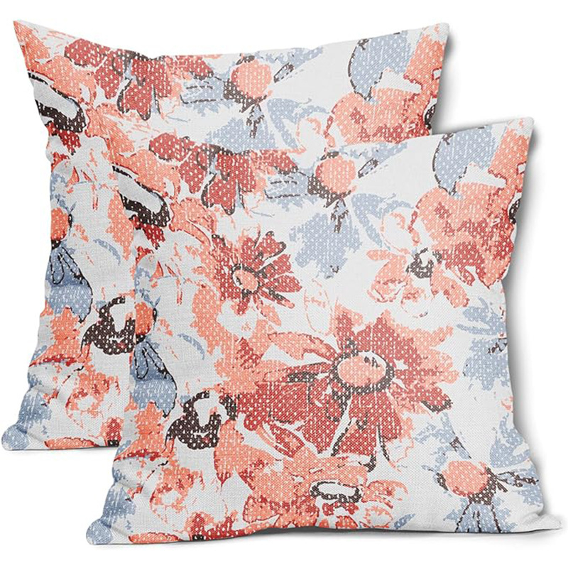 2024 Amazoni akvarellprindiga koomiksi ainulaadne trükiseeria padjapüür kodudiivani istmepadja padi