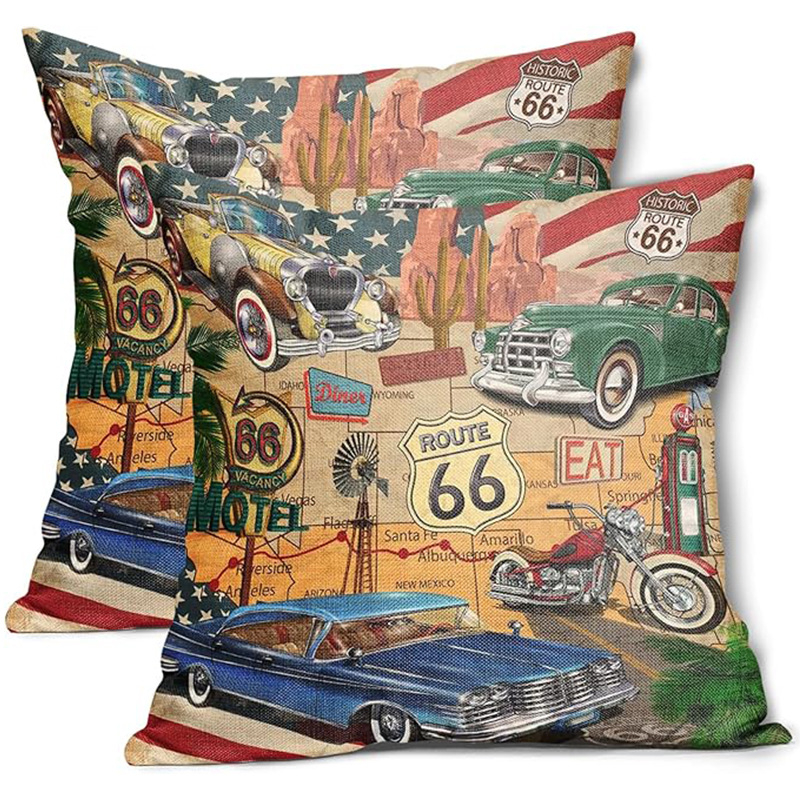 2024 Amazoni akvarellprindiga koomiksi ainulaadne trükiseeria padjapüür kodudiivani istmepadja padi