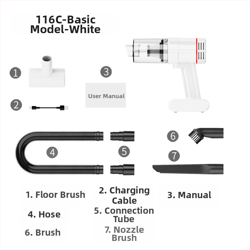Belaidis dulkių siurblys automobiliui, namams, dvigubos paskirties, daugiafunkcis, rankinis įkrovimas, bešepetis, nešiojamas, automobilinis dulkių siurblys, naminių gyvūnėlių, kačių plaukų slinkimo funkcija