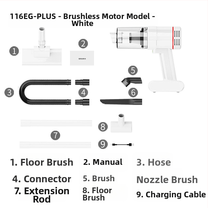 Belaidis dulkių siurblys automobiliui, namams, dvigubos paskirties, daugiafunkcis, rankinis įkrovimas, bešepetis, nešiojamas, automobilinis dulkių siurblys, naminių gyvūnėlių, kačių plaukų slinkimo funkcija