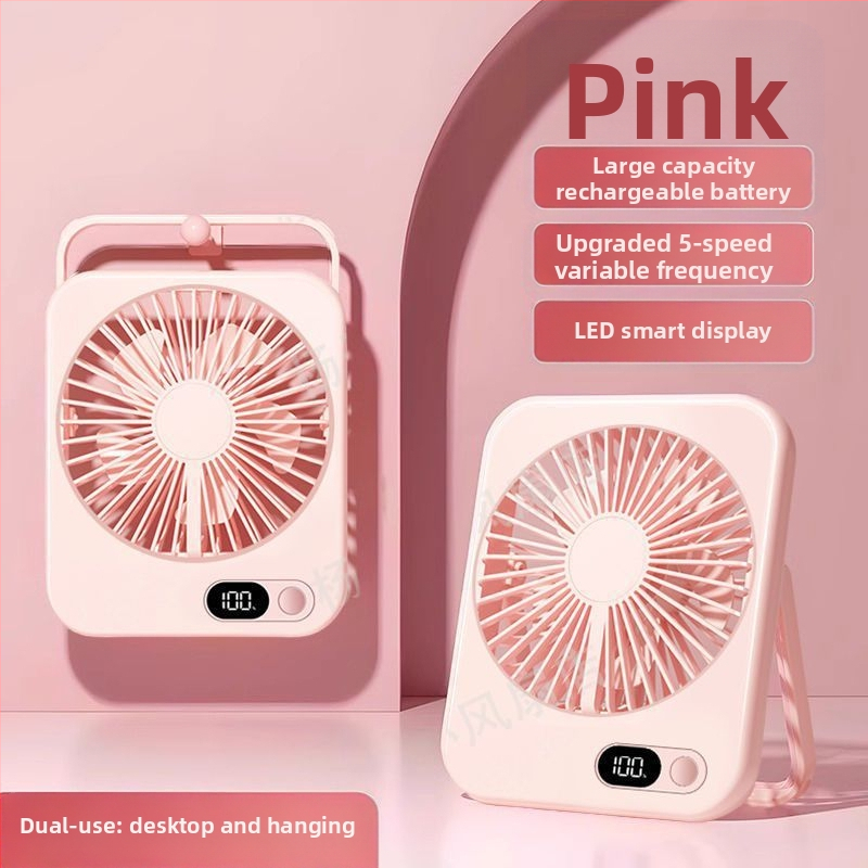 Csendes asztali ventilátor osztályterembe, irodai hálószoba hűtés, asztali kis ventilátor kültéri USB töltés