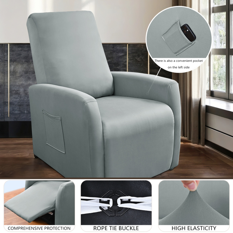 Naujas, vandeniui atsparus, pieno šilko, mažas, vienspalvis, elastingas, dulkėms atsparus, „Chivas“ sofos užvalkalas.