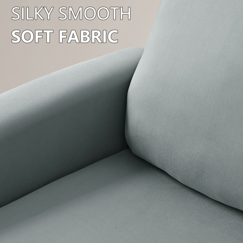 Naujas, vandeniui atsparus, pieno šilko, mažas, vienspalvis, elastingas, dulkėms atsparus, „Chivas“ sofos užvalkalas.