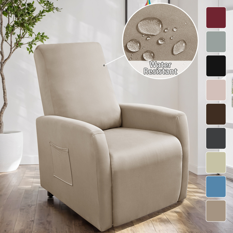 Naujas, vandeniui atsparus, pieno šilko, mažas, vienspalvis, elastingas, dulkėms atsparus, „Chivas“ sofos užvalkalas.