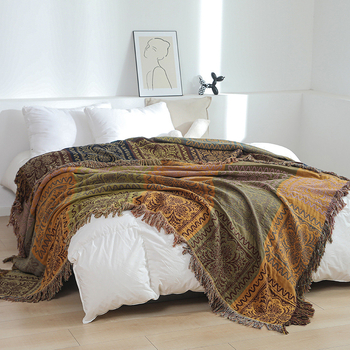 Grynos medvilnės kutais marginta marlės antklodė, prieinama prabangaus stiliaus suaugusiųjų rankšluosčių antklodė, vasarinė rankšluosčių antklodė, grynos medvilnės sofos antklodė, oro kondicionieriaus antklodė