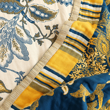 Νέα κουβέρτα από βαμβακερή γάζα για διασυνοριακή χρήση, κουβέρτα πετσετών, μονόκλινη, διπλή, καλοκαιρινή κουβέρτα κλιματισμού, καλοκαιρινή δροσερή κουβέρτα, κουβέρτα για μεσημεριανό διάλειμμα, κουβέρτα καναπέ