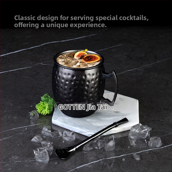 Διασυνοριακή Προμήθεια Κούπας Moscow Mule Κούπα Moscow Mule με Επιχρωμιωμένο Χάλκινο Κύπελλο Hammer Dot Κύπελλο Κοκτέιλ σε Σχήμα Γυμνού