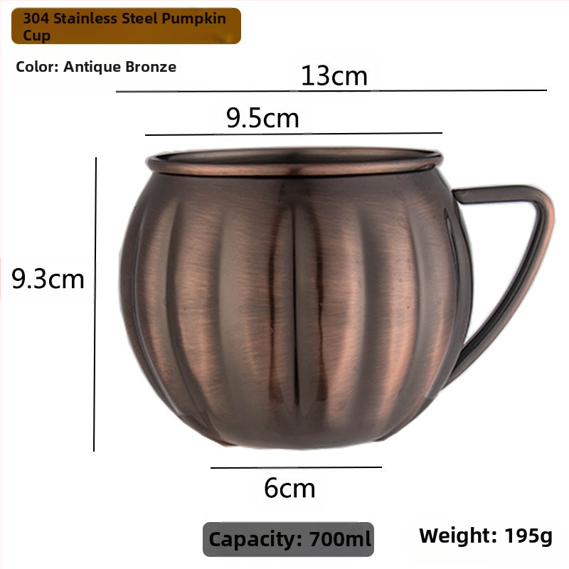 Διασυνοριακή Προμήθεια Κούπας Moscow Mule Κούπα Moscow Mule με Επιχρωμιωμένο Χάλκινο Κύπελλο Hammer Dot Κύπελλο Κοκτέιλ σε Σχήμα Γυμνού