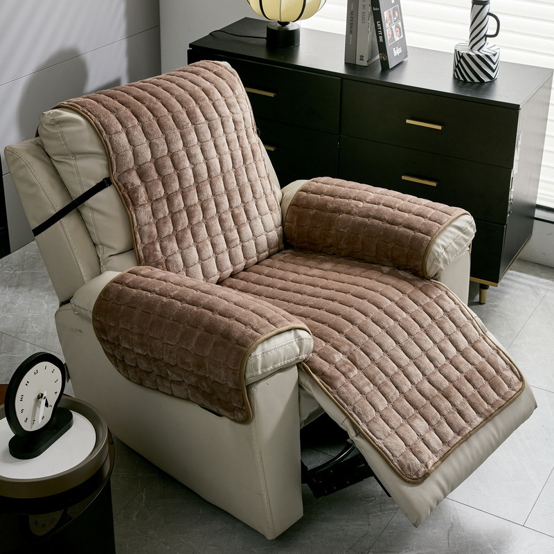 Amazon плътен цвят зимен квадратен плюшен калъф за диван за домашни любимци външна търговия един производител на калъф за възглавници за диван на едро