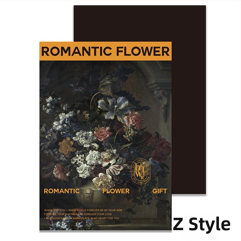 Фестивал Моди, опаковъчна хартия с щампа от цветя, опаковъчна хартия с цветя, подаръчна крафт хартия, ръчно изработена опаковъчна хартия „Направи си сам“