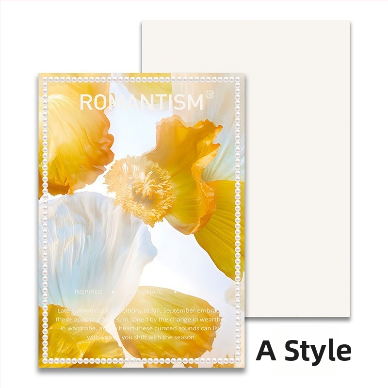 Фестивал Моди, опаковъчна хартия с щампа от цветя, опаковъчна хартия с цветя, подаръчна крафт хартия, ръчно изработена опаковъчна хартия „Направи си сам“