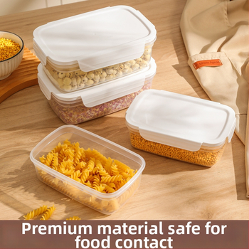 Fcm sertifitseeritud suletud purk toidukvaliteediga plastpurk teraviljade ja köögisnäkkide jää jaoks