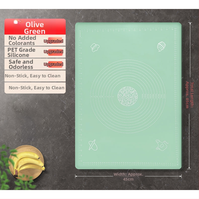 Sõtkumismatt, paksendatud majapidamislaud, rullmatt, silikoonmatt, köögi- ja küpsetusmatt, libisemiskindel küpsetusmatt ja -matt