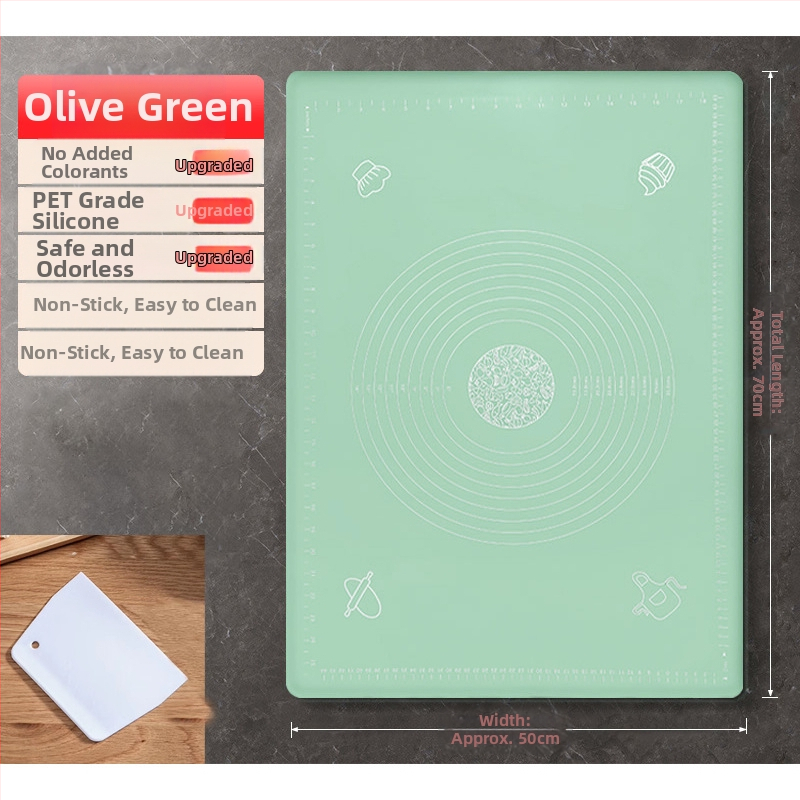 Sõtkumismatt, paksendatud majapidamislaud, rullmatt, silikoonmatt, köögi- ja küpsetusmatt, libisemiskindel küpsetusmatt ja -matt