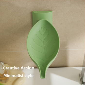 Νέο φύλλο τοίχου για σαπούνι αποστράγγισης, μη διάτρητο μπάνιο, σαπουνοθήκη μπάνιου οικιακής χρήσης, σε απόθεμα