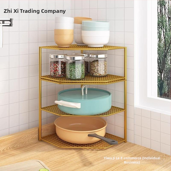 Alumine valamu potiriiul Mitmekihiline riiul Köögi hoiuriiul Kapp Kihiline potinurk Majapidamiskapp