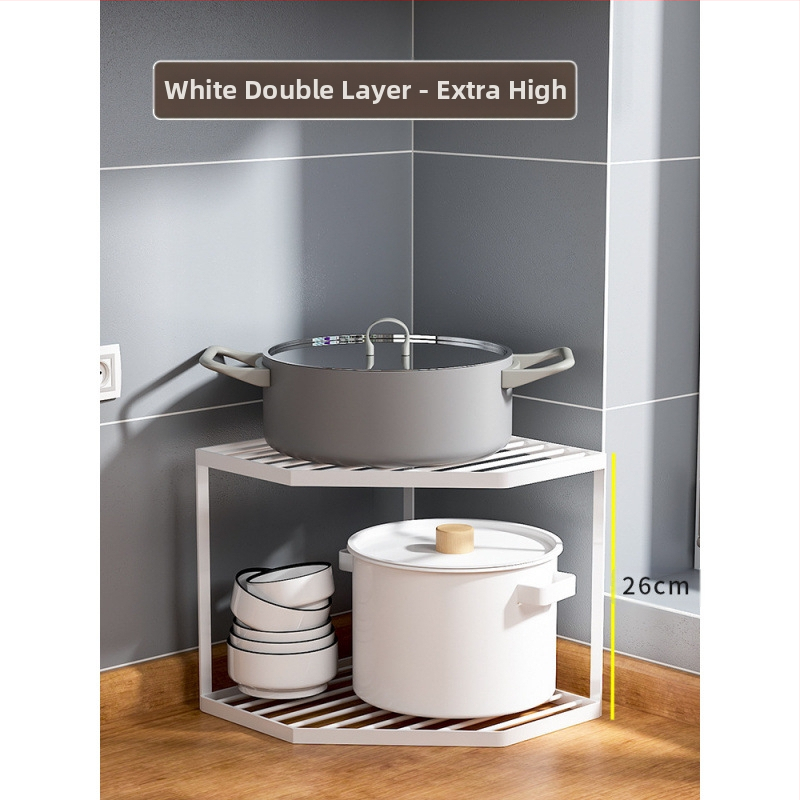 Alumine valamu potiriiul Mitmekihiline riiul Köögi hoiuriiul Kapp Kihiline potinurk Majapidamiskapp