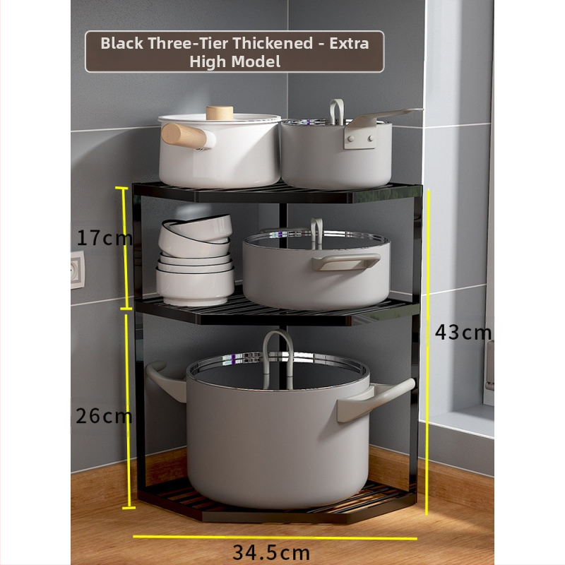Alumine valamu potiriiul Mitmekihiline riiul Köögi hoiuriiul Kapp Kihiline potinurk Majapidamiskapp