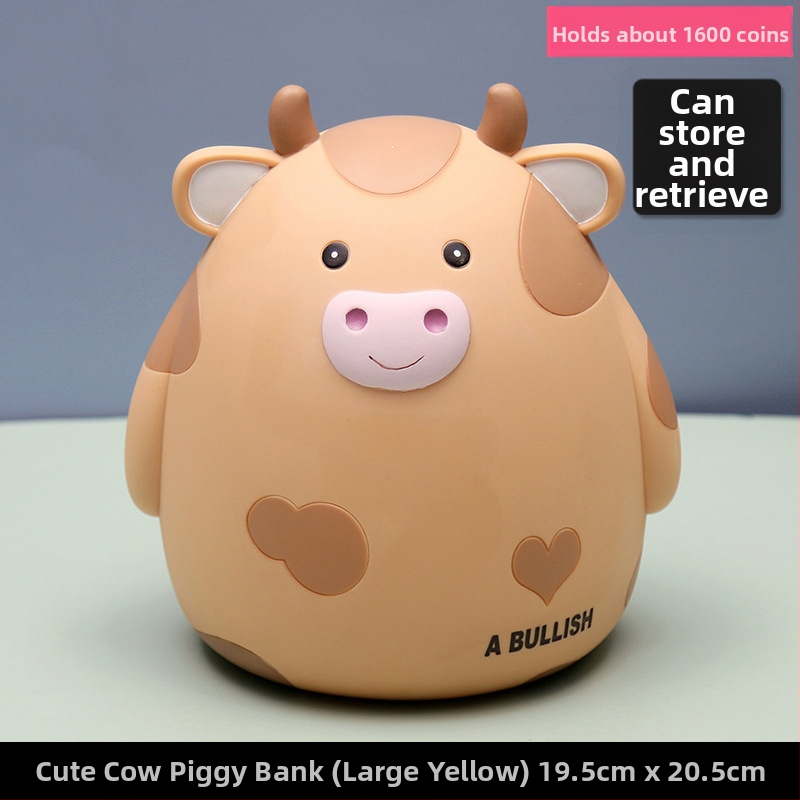 Mielas ir mielas animacinių filmukų blauzdos vaikų taupyklės kūrybinis darbalaukio papuošalas zodiako reklaminė dovana vinilo taupyklė