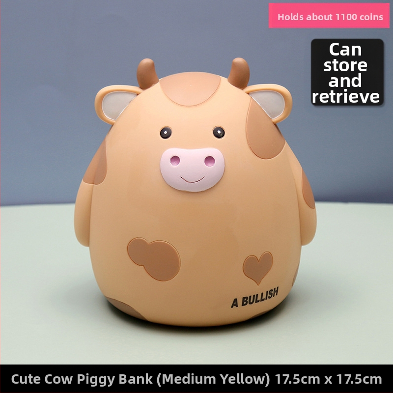 Mielas ir mielas animacinių filmukų blauzdos vaikų taupyklės kūrybinis darbalaukio papuošalas zodiako reklaminė dovana vinilo taupyklė