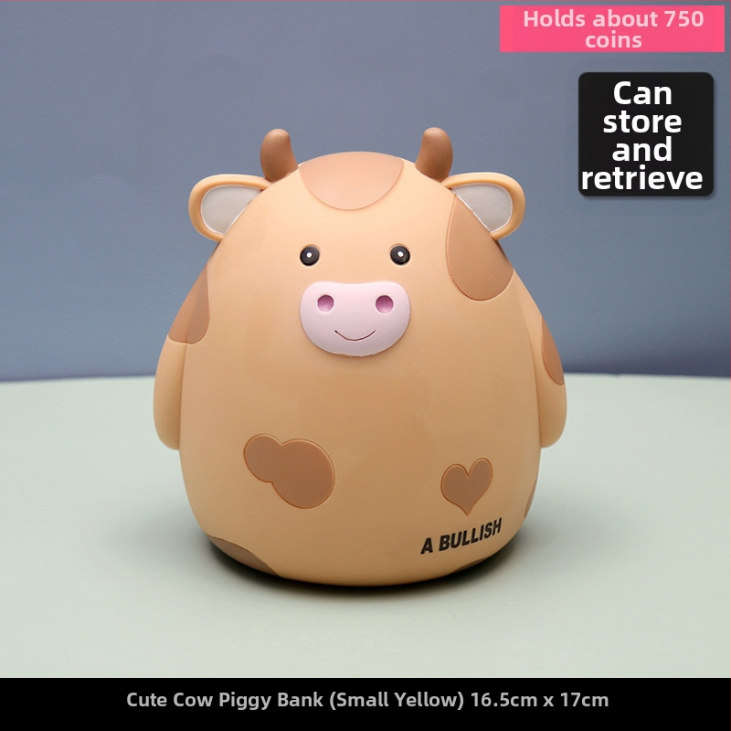 Mielas ir mielas animacinių filmukų blauzdos vaikų taupyklės kūrybinis darbalaukio papuošalas zodiako reklaminė dovana vinilo taupyklė