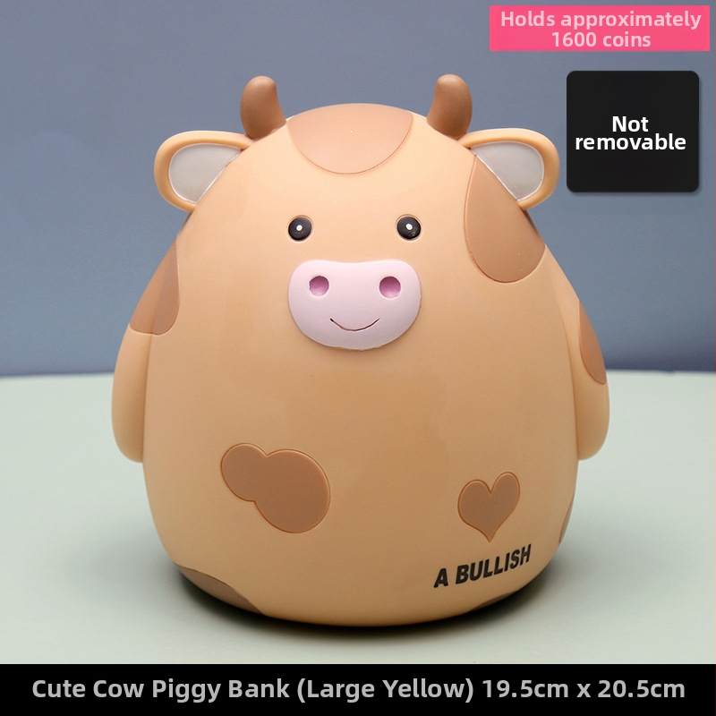 Mielas ir mielas animacinių filmukų blauzdos vaikų taupyklės kūrybinis darbalaukio papuošalas zodiako reklaminė dovana vinilo taupyklė