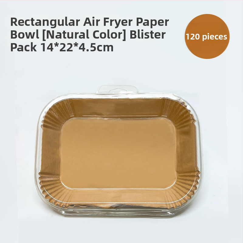 Ristkülikukujuline topeltpott õhufritüür, ristkülikukujuline õhufritüür, paberist kauss, Ninja topeltpott, pärgamentpaber, silikoonõliga küpsetuspaber