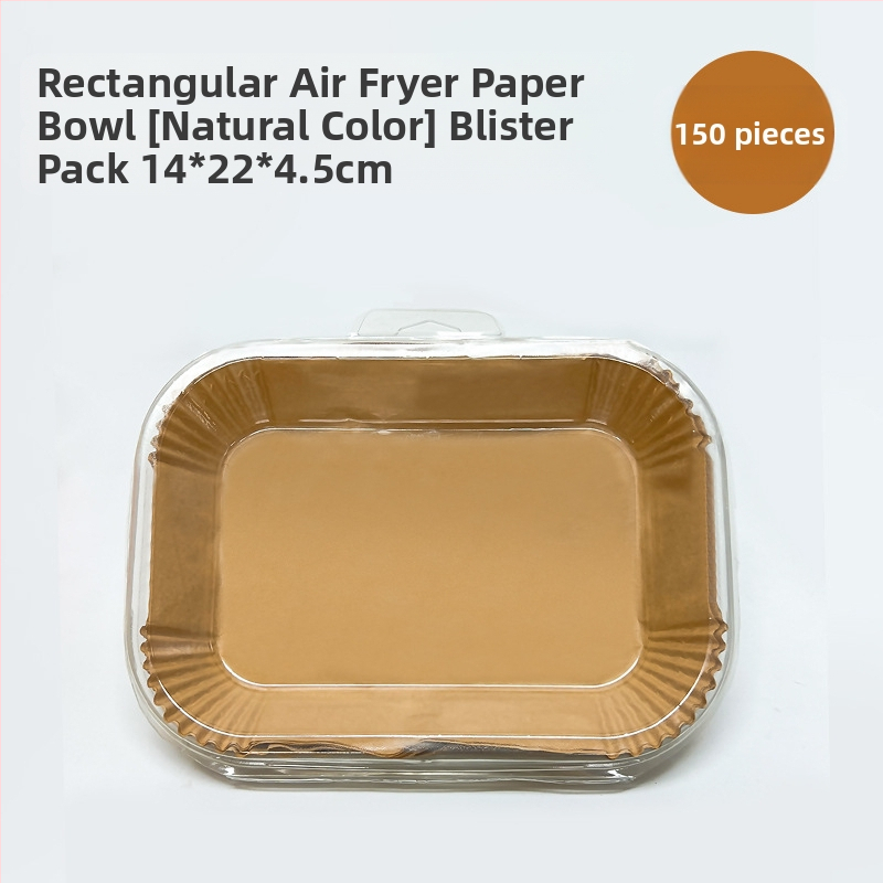 Ristkülikukujuline topeltpott õhufritüür, ristkülikukujuline õhufritüür, paberist kauss, Ninja topeltpott, pärgamentpaber, silikoonõliga küpsetuspaber