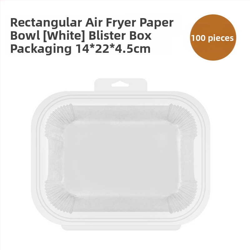 Ristkülikukujuline topeltpott õhufritüür, ristkülikukujuline õhufritüür, paberist kauss, Ninja topeltpott, pärgamentpaber, silikoonõliga küpsetuspaber