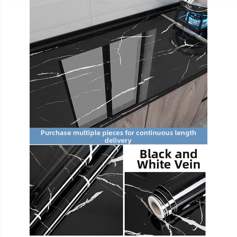 Virtuvės vandeniui atspari, aliejui atspari, lipni stora lipdukų plėvelė, atspari ugniai, aukštai temperatūrai, viryklės, stalviršio ir darbo paviršiaus laminavimo plėvelė 66